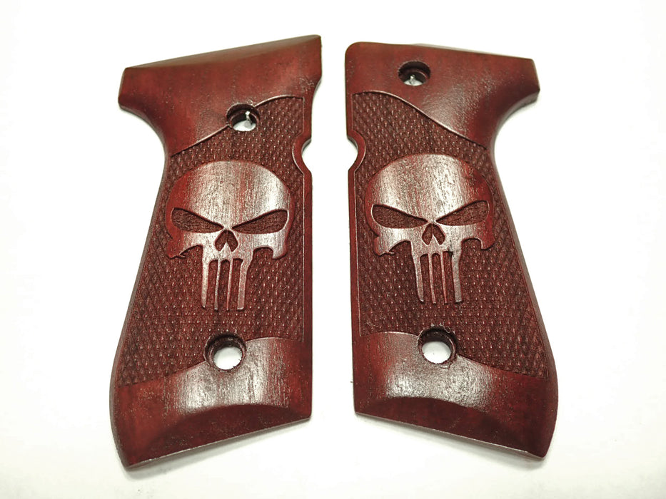 Rosewood Punisher #2 Beretta 92fs Grips X