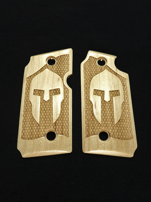 Maple Spartan Sig Sauer P238 Grips