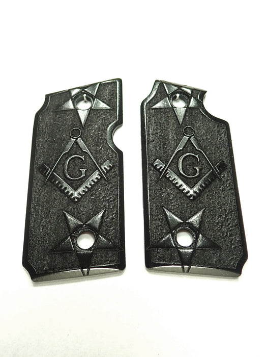 Ebony Masonic Sig Sauer P238 Grips X