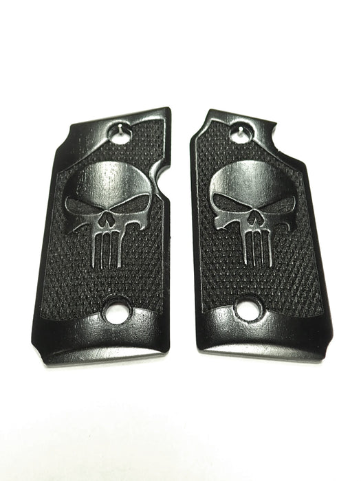 Ebony Punisher #2 Sig Sauer P238 Grips