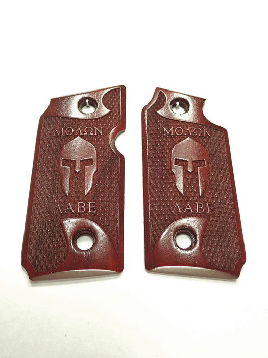 Rosewood Molon Labe Spartan #1 Sig Sauer P238 Grips X