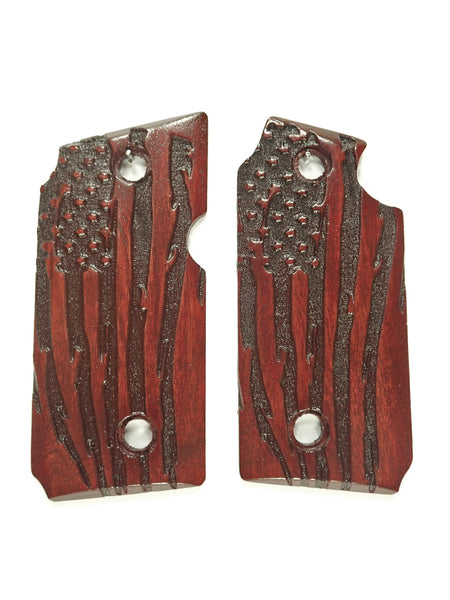 Rosewood American Flag Sig Sauer P238 Grips