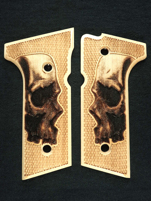 Maple Skull Beretta 92x, Vertec, M9A3 Grips X