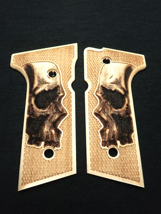 Maple Skull Beretta 92x, Vertec, M9A3 Grips X