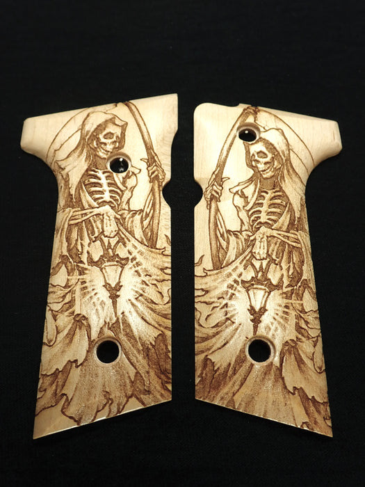 Maple Grim Reaper Beretta 92x, Vertec, M9A3 Grips