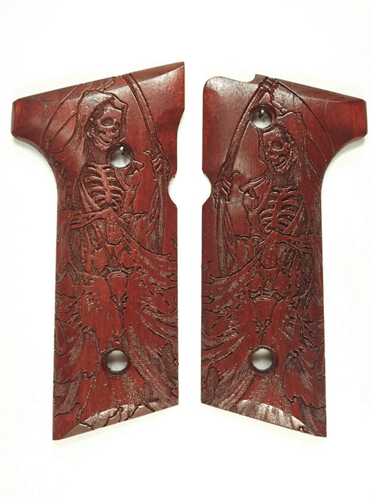 Rosewood Grim Reaper Beretta 92x, Vertec, M9A3 Grips