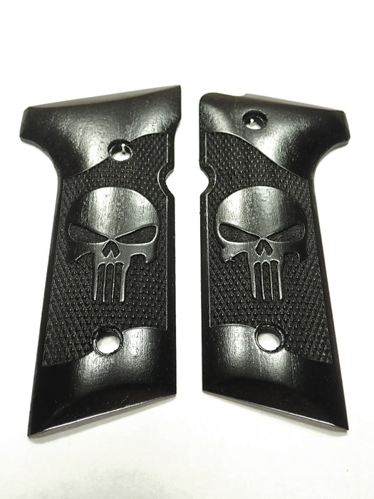 Ebony Punisher #2 Beretta 92x, Vertec, M9A3 Grips