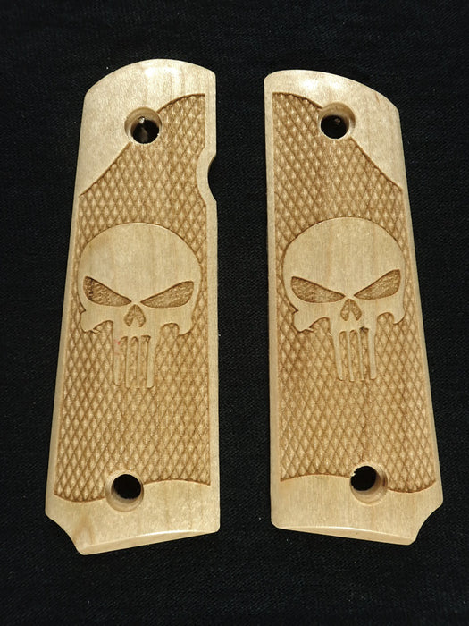 Maple Punisher #2 Grips Compatible/Replacement for Browning 1911-22 1911-380 X