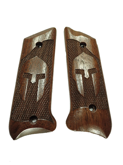 Walnut Spartan Ruger Mark II/III Grips X