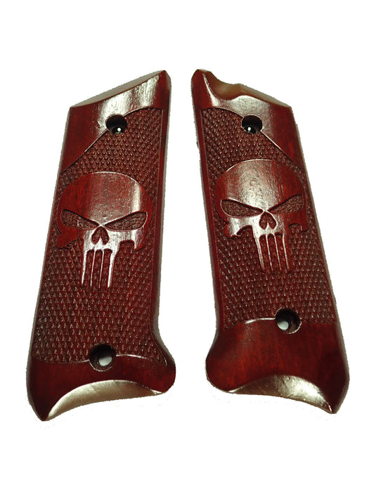 Rosewood Punisher #2 Ruger Mark II/III Grips X