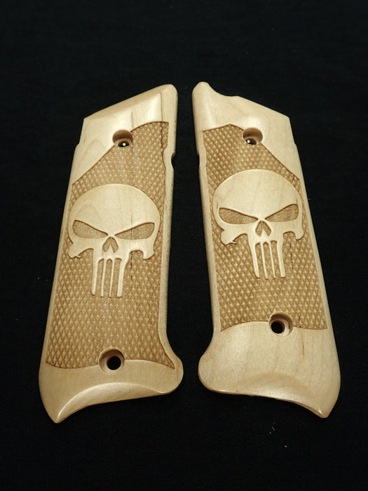 Maple Punisher #2 Ruger Mark IV Grips