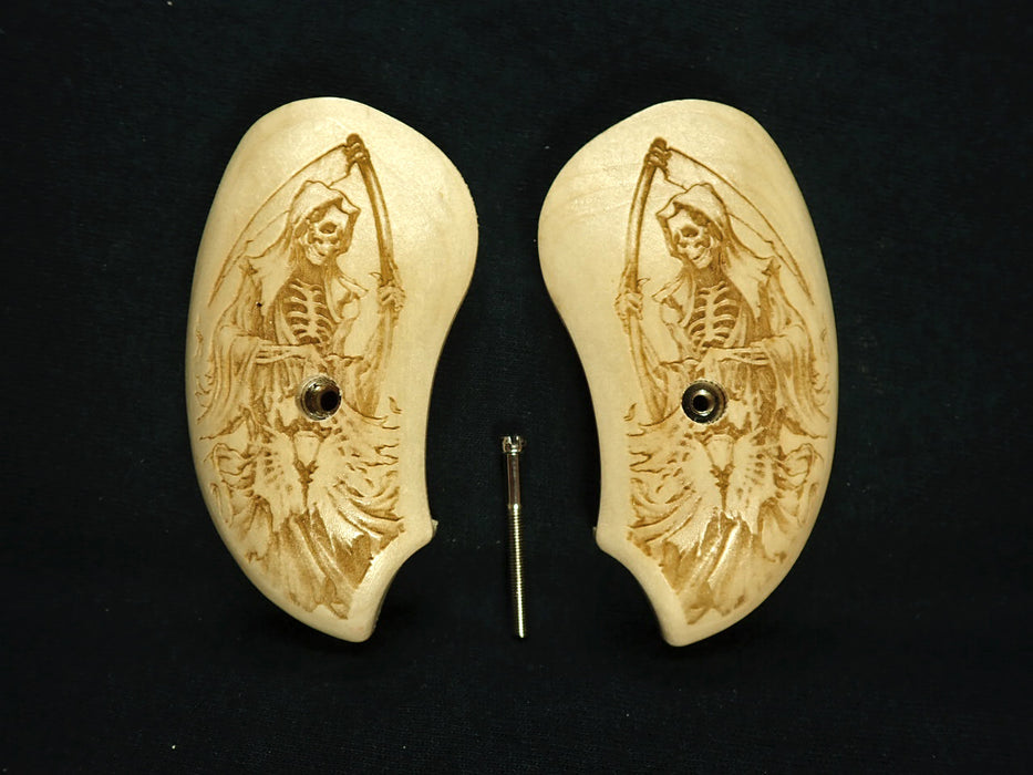 Maple Grim Reaper Bond Arms Derringer Grips