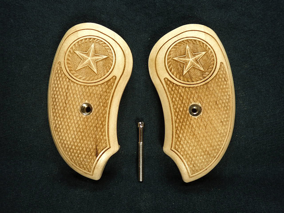 Maple Texas Star Bond Arms Derringer Grips X