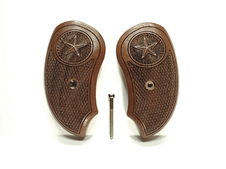 Walnut Texas Star Bond Arms Derringer Grips