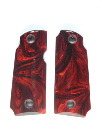 Red Pearl Kimber Micro 380 Grips
