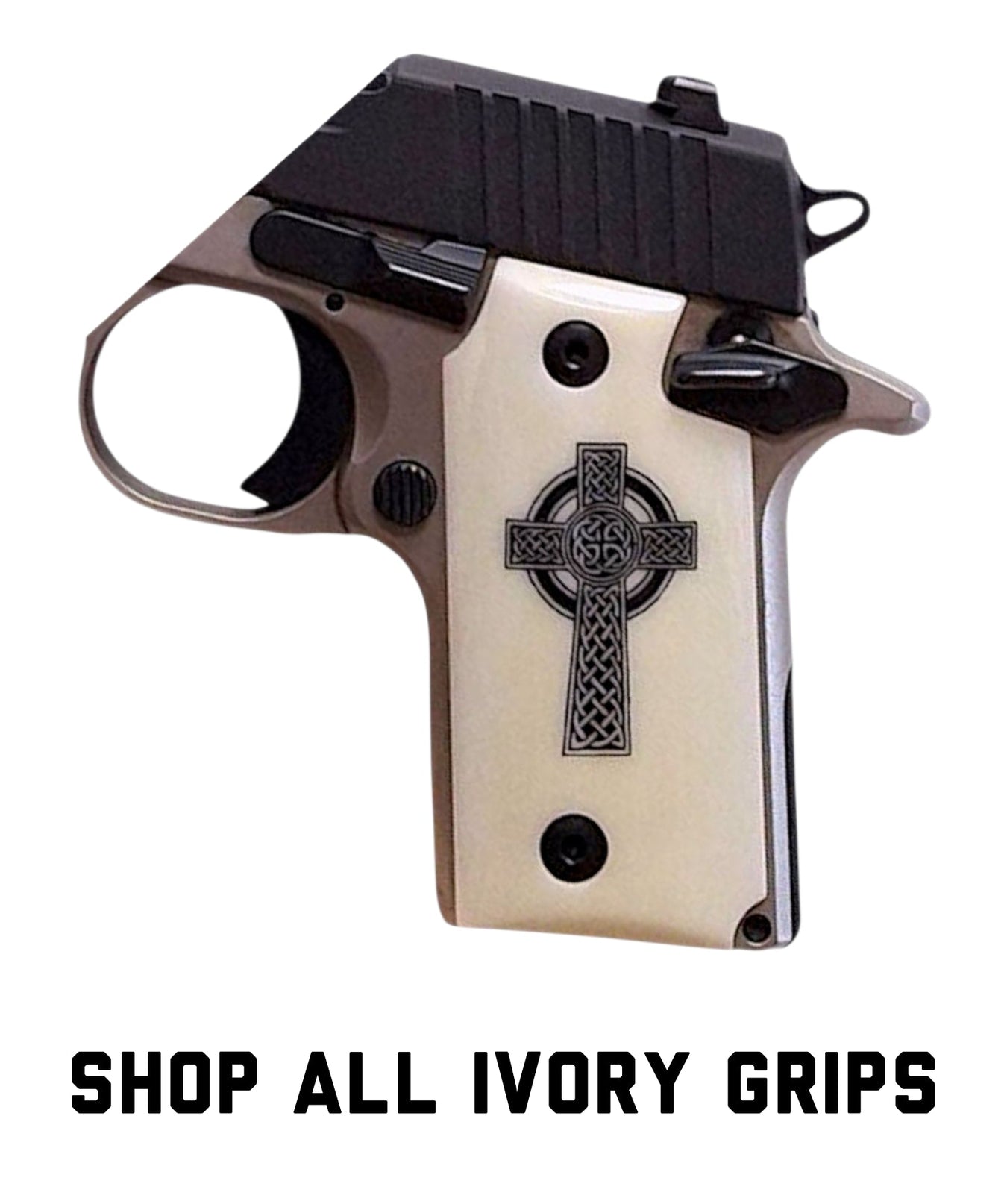 Horn, Antler, & Ivory Sig Sauer P238 Grips