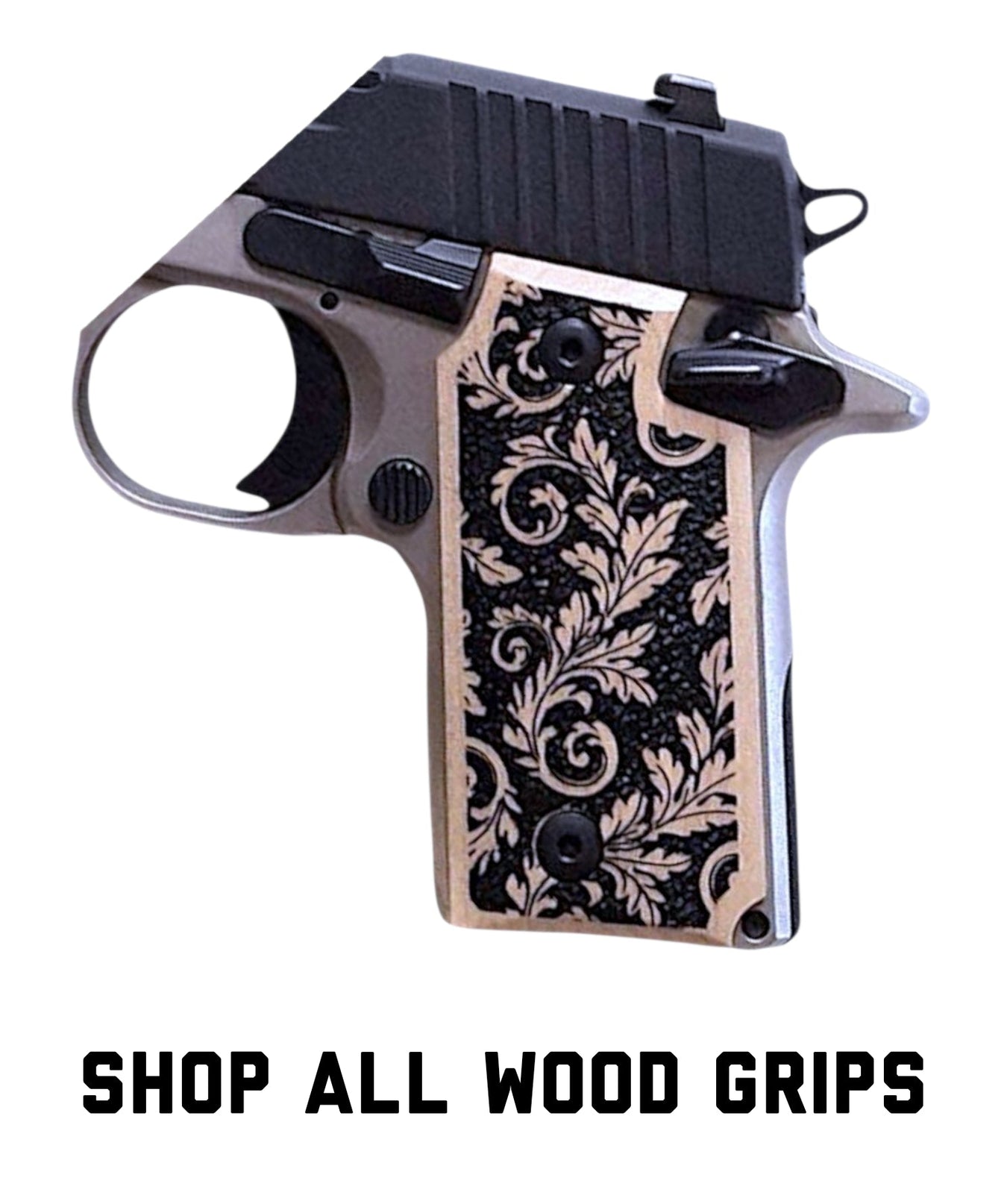 Wood Sig Sauer P238 Grips