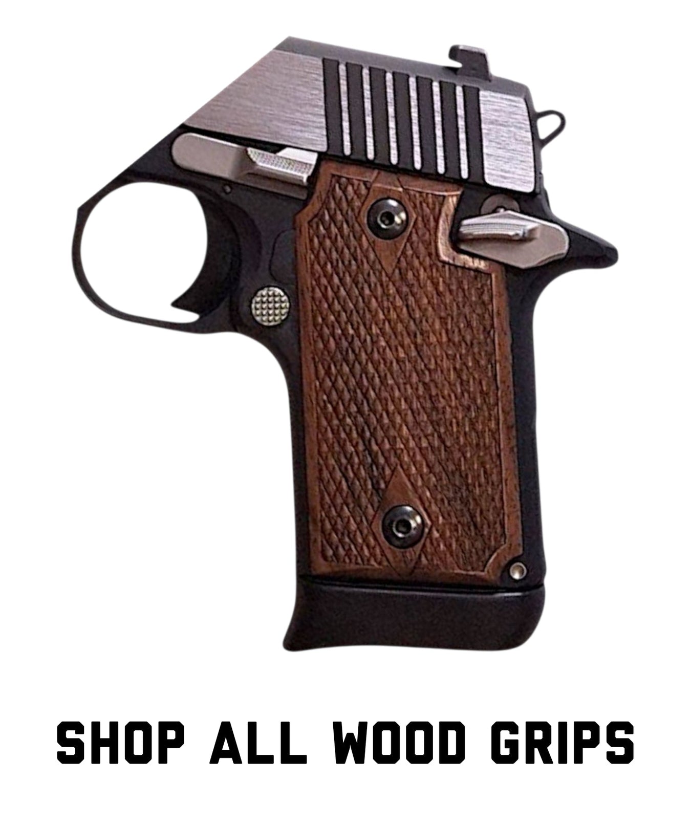 Wood Sig Sauer P938 Grips