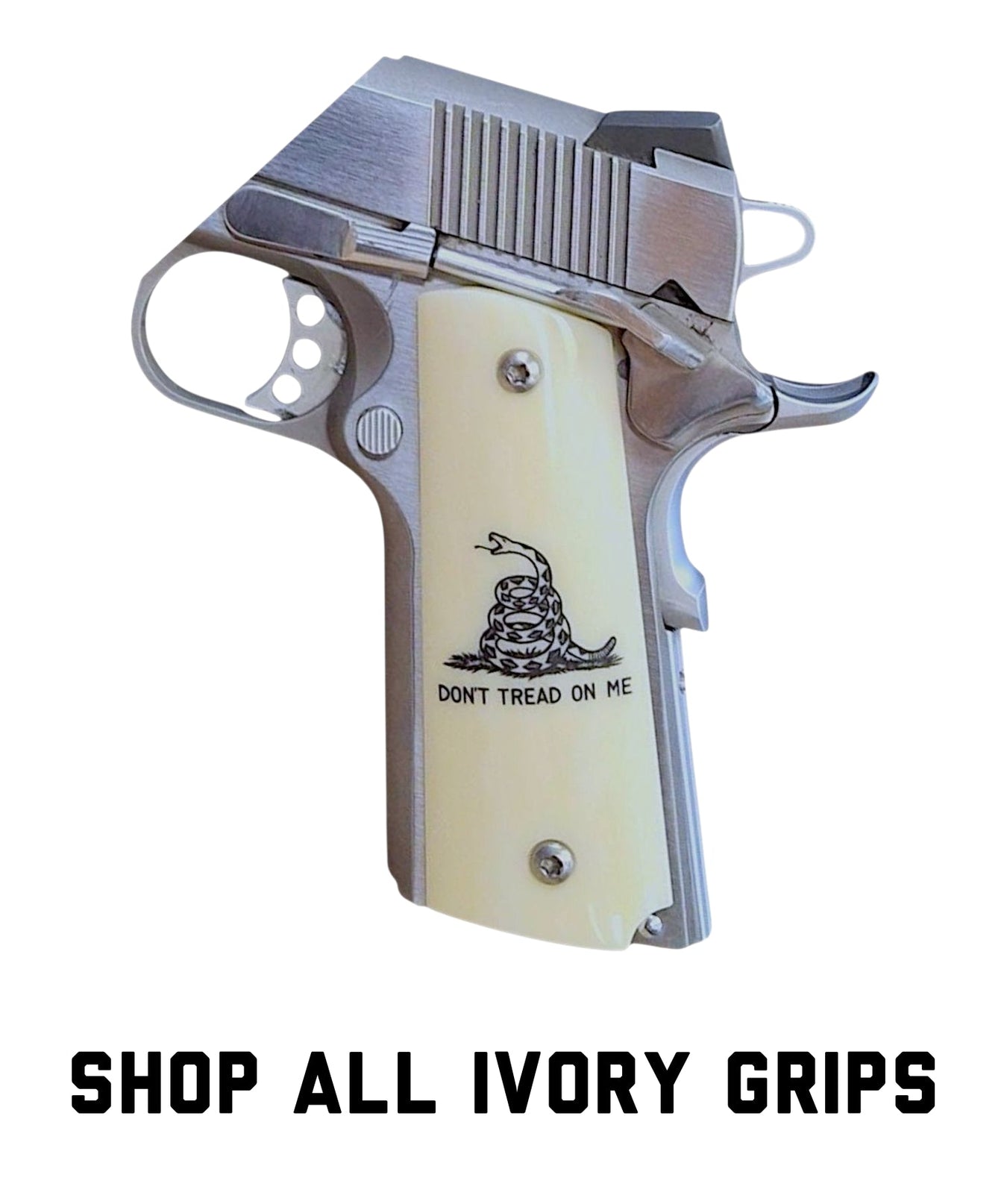 Antler, Horn, & Ivory 1911 Grips (Full Size)
