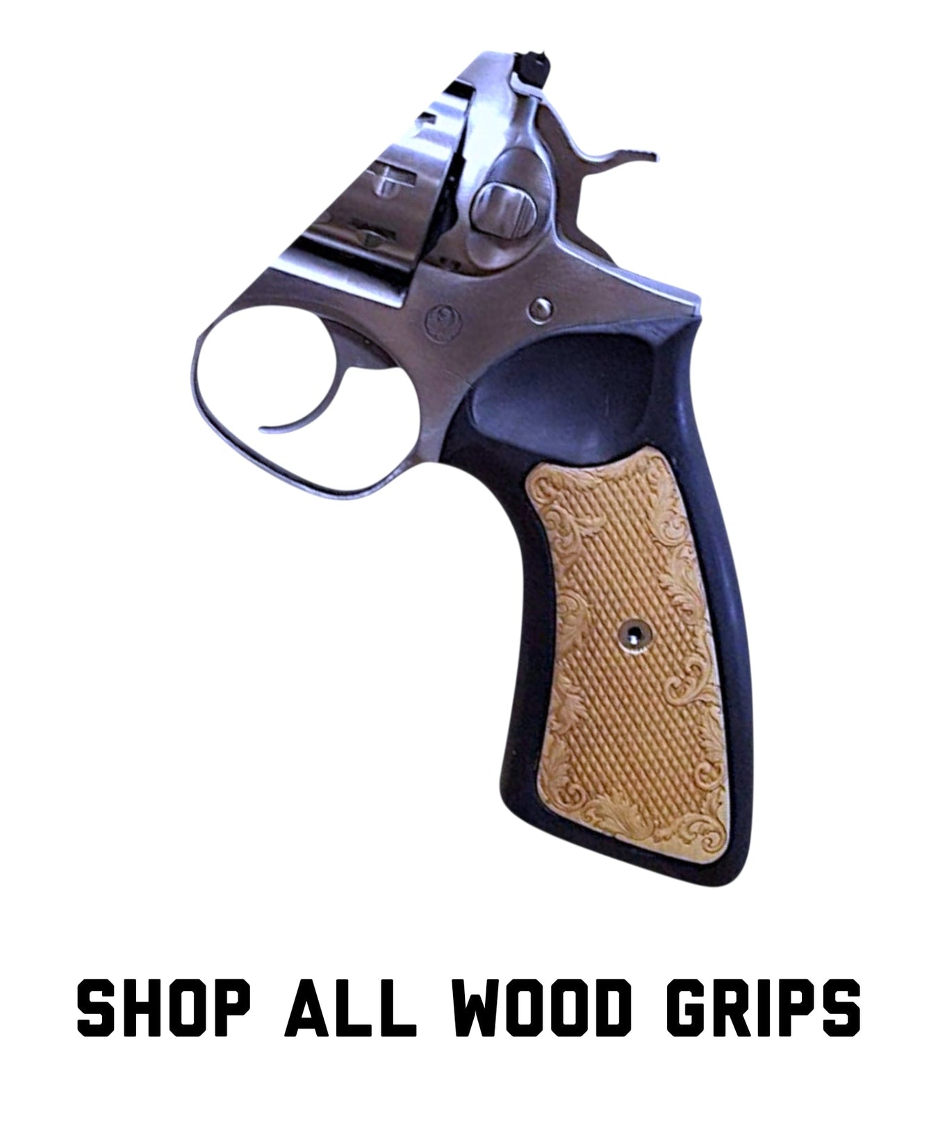 Wood Ruger Gp100 Grip Inserts