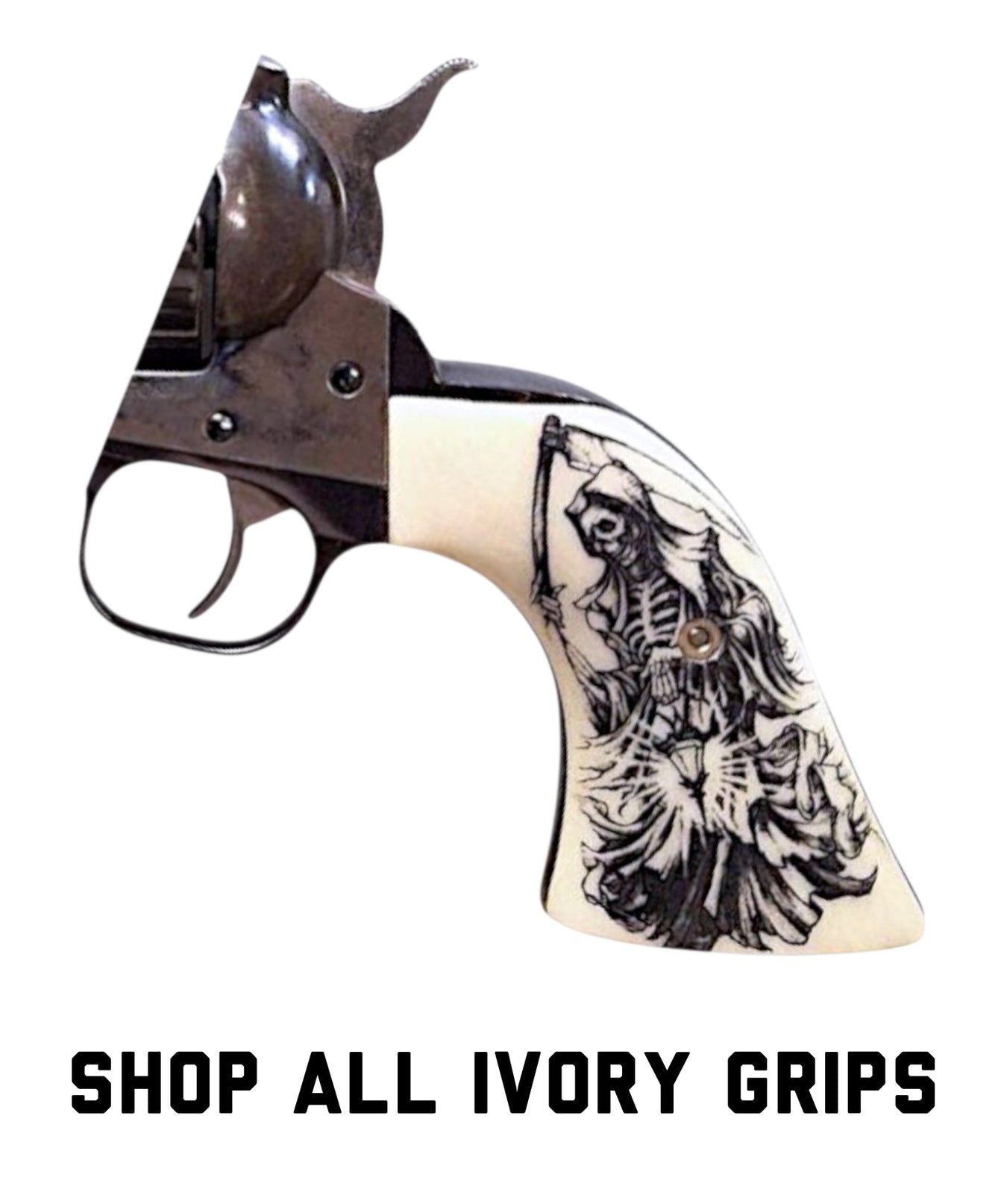Horn, Antler, & Ivory Ruger Vaquero/Blackhawk Grips