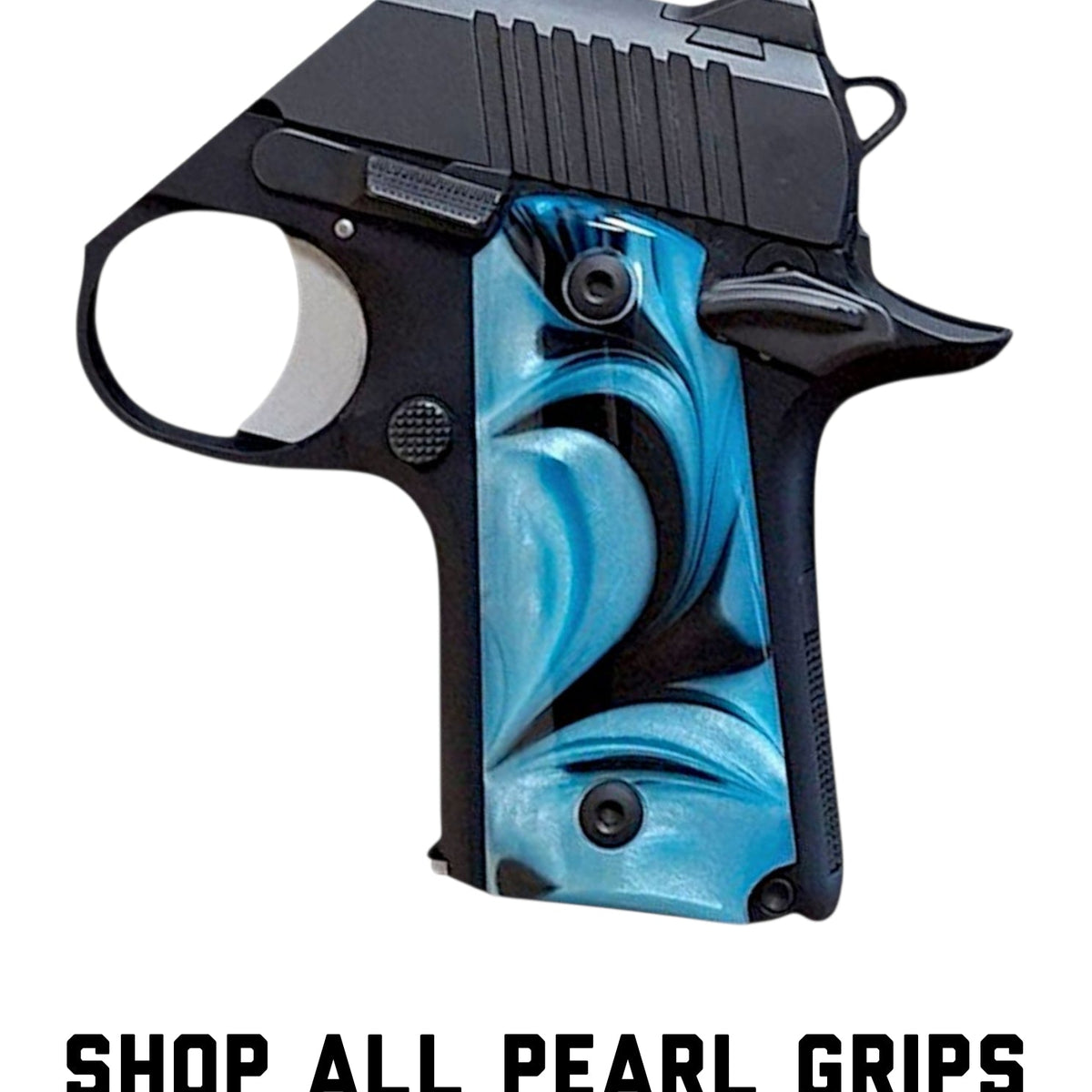 Pink Pearl Kimber Micro 380 Grips - Custom Handgun Grips Replacement