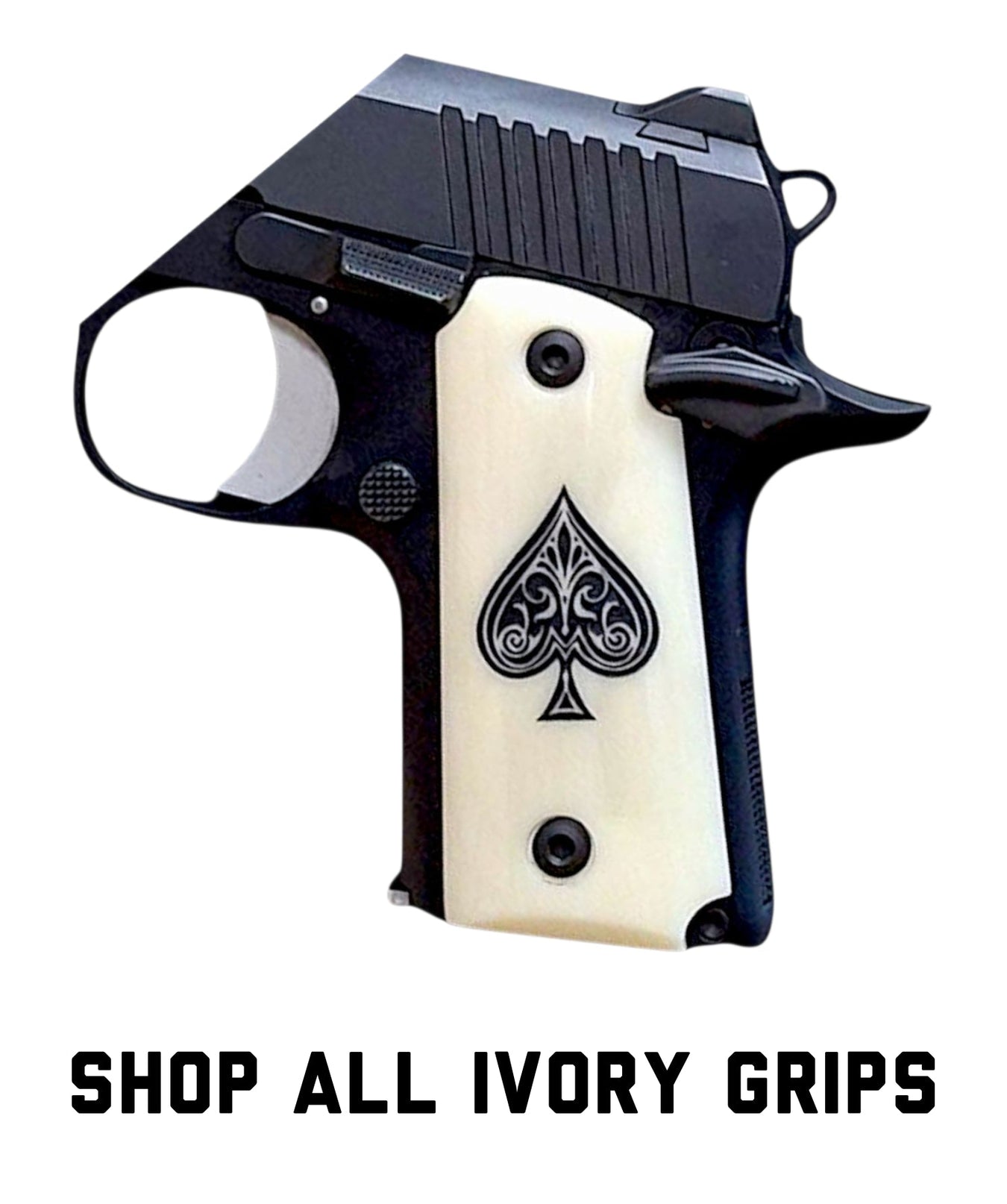Antler, Horn, & Ivory Kimber Micro 380 Grips