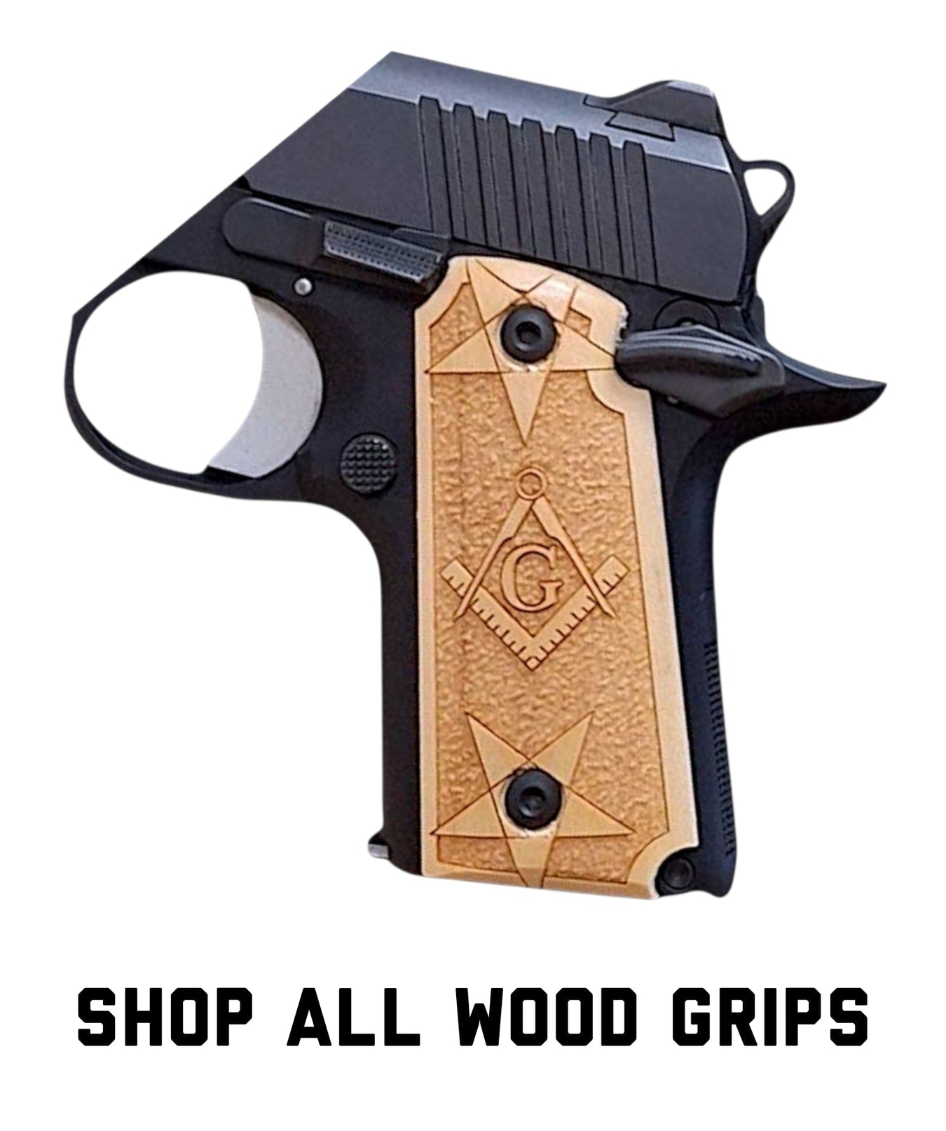 Wood Kimber Micro 380 Grips
