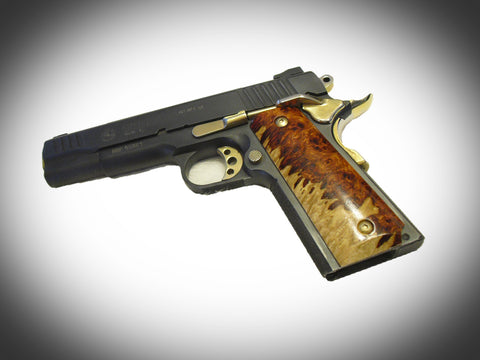 Custom Material for Handgun Grips