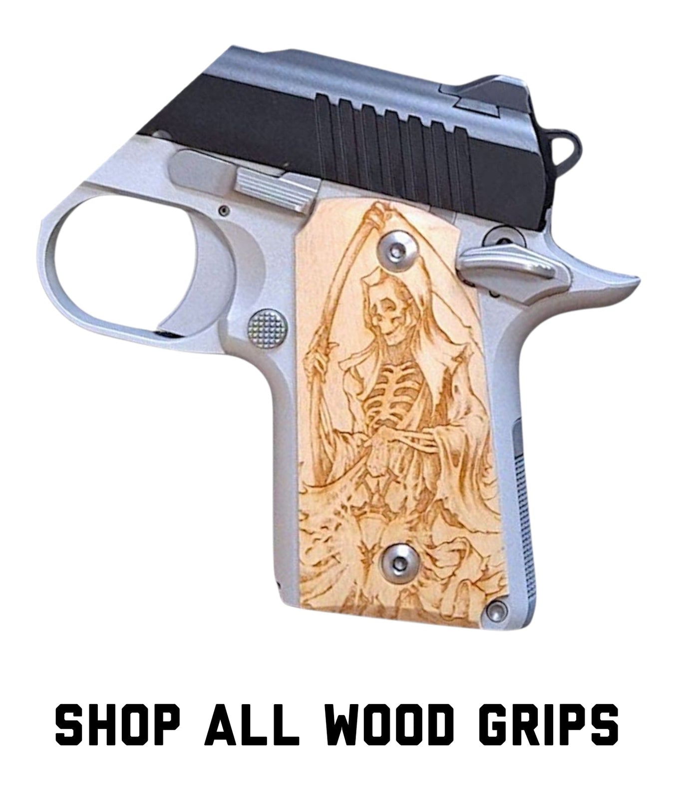 Wood Kimber Micro 9 Grips