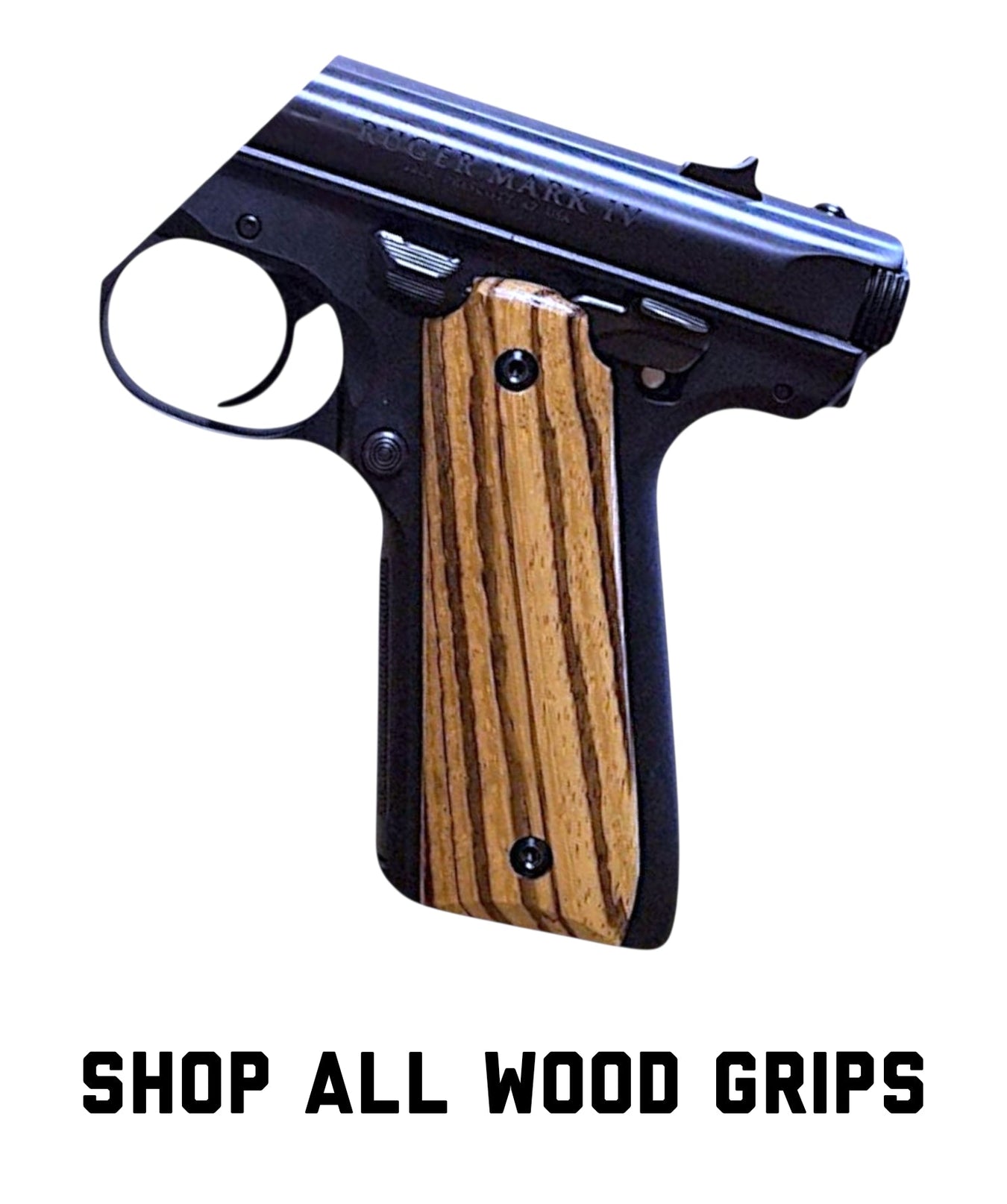 Wood Ruger Mark IV 22/45 Grips