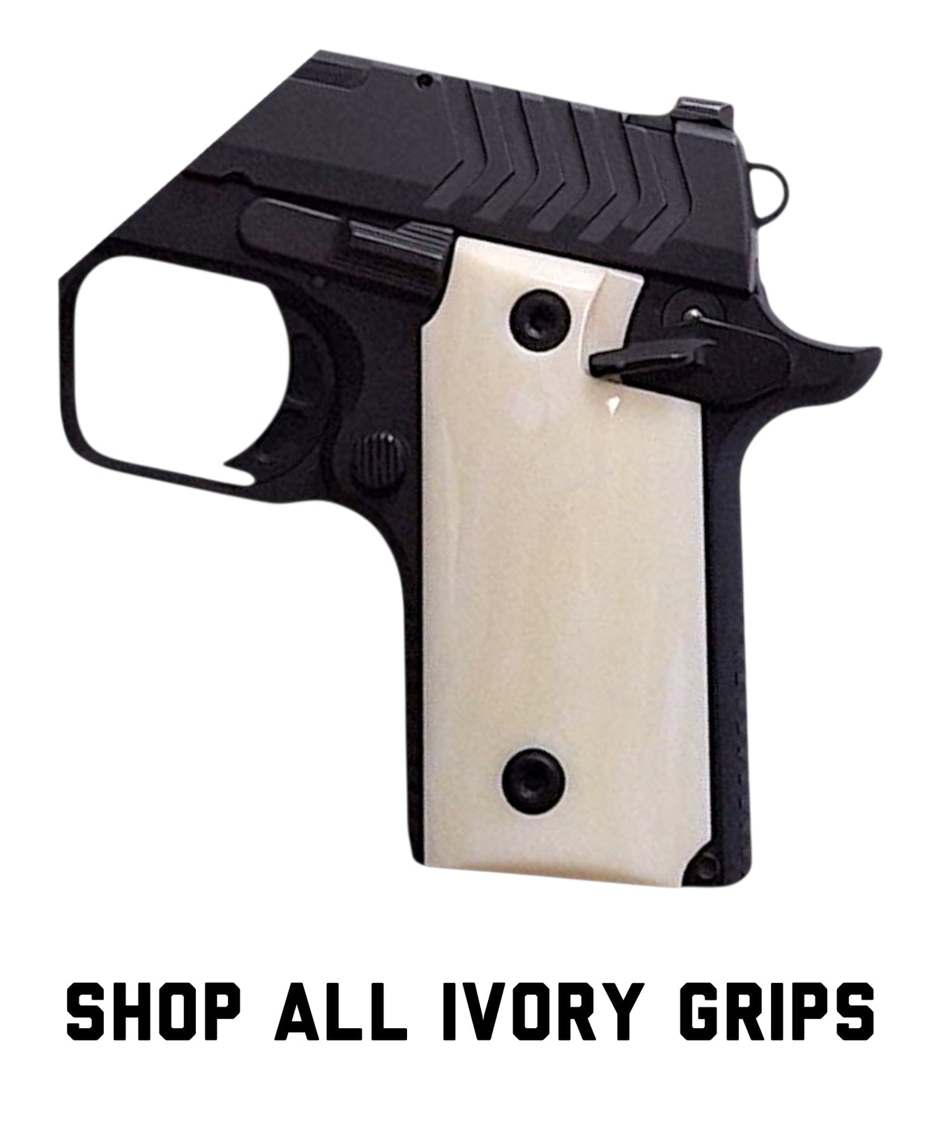 Antler, Horn, & Ivory Springfield Armory 911 .380 Grips