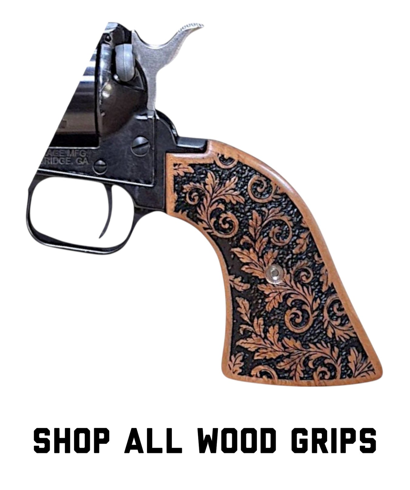 Wood Heritage Rough Rider Grips