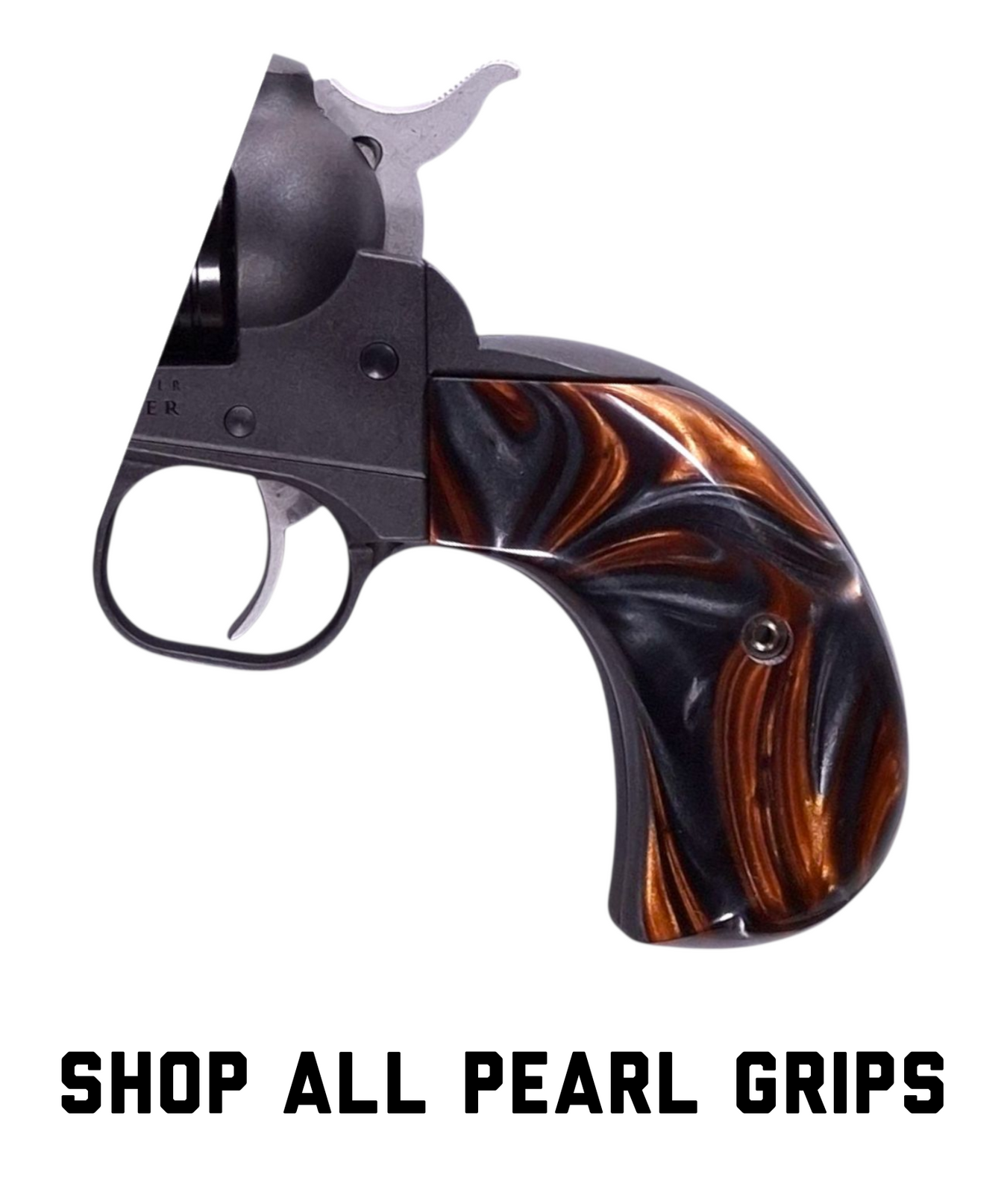 Pearl Ruger Vaquero Birdshead Grips