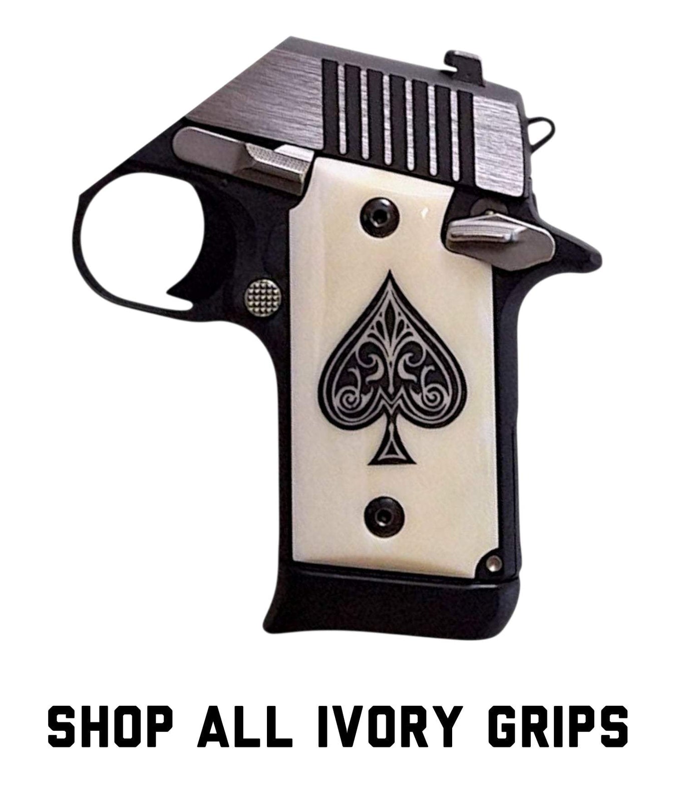 Horn, Antler, & Ivory Sig Sauer P938 Grips