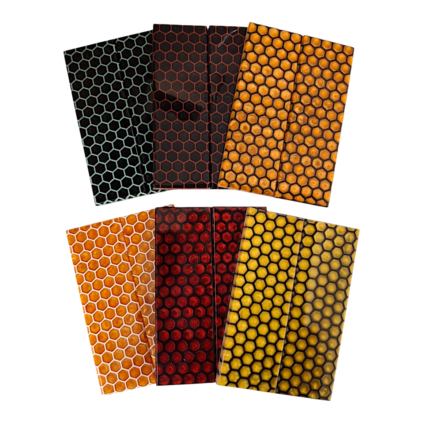 Honeycomb Patterned Pearl Scales