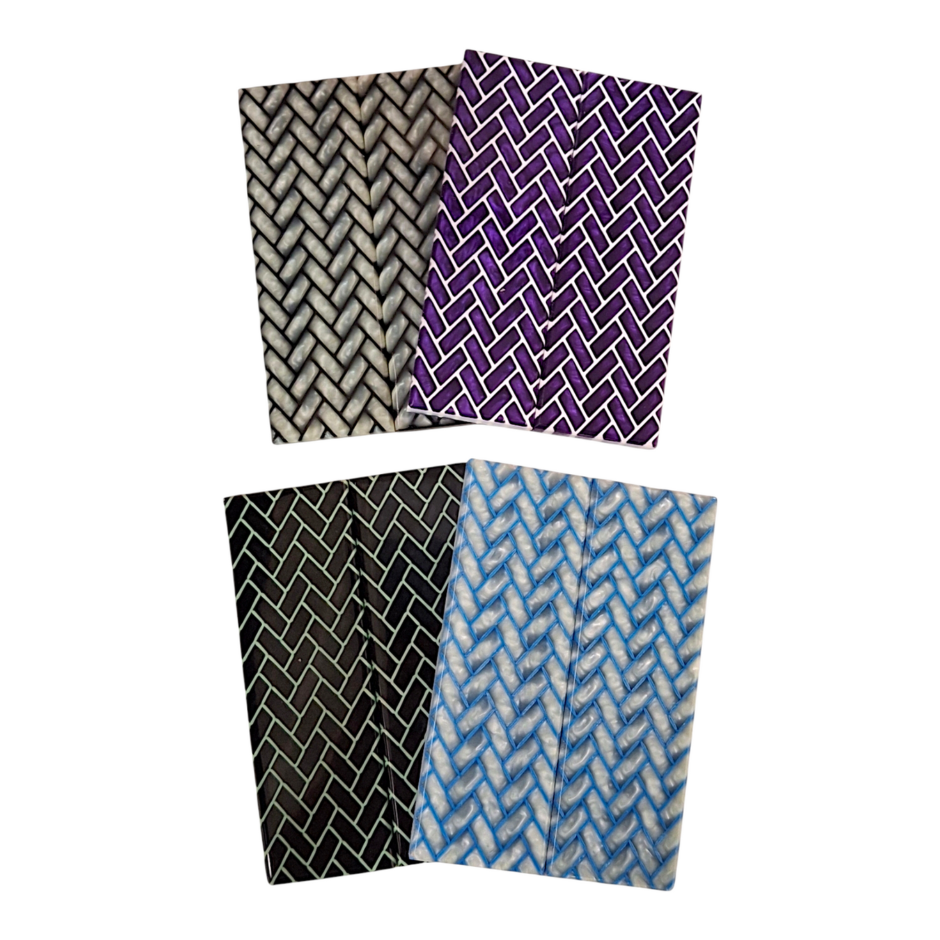 Weave Patterned Pearl Scales