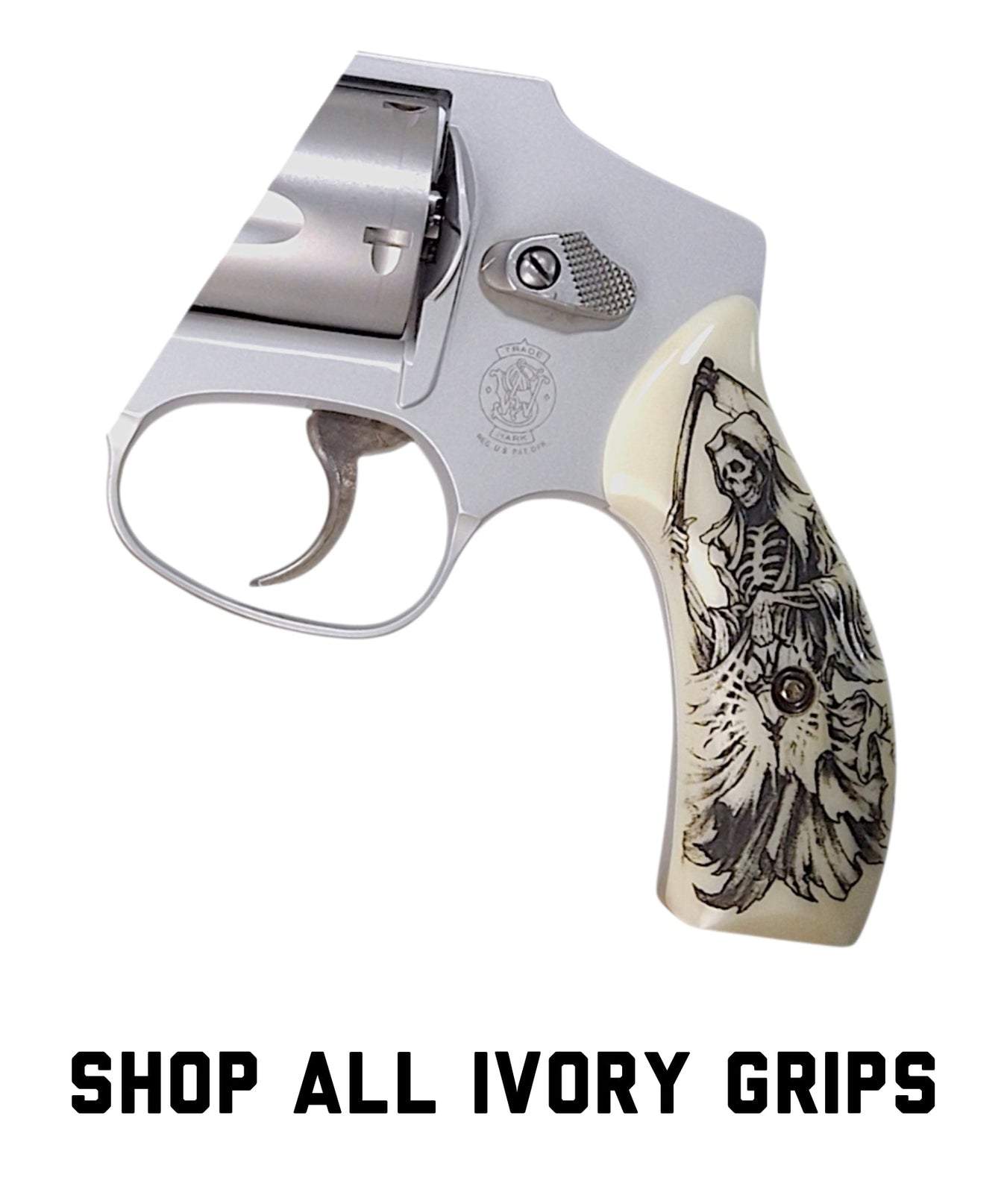 Antler, Horn, & Ivory Smith & Wesson J-Frame Grips