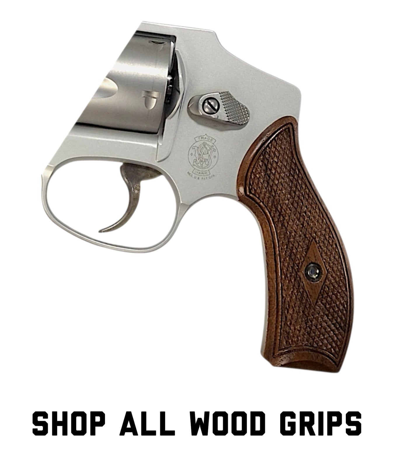 Wood Smith & Wesson J-Frame Grips