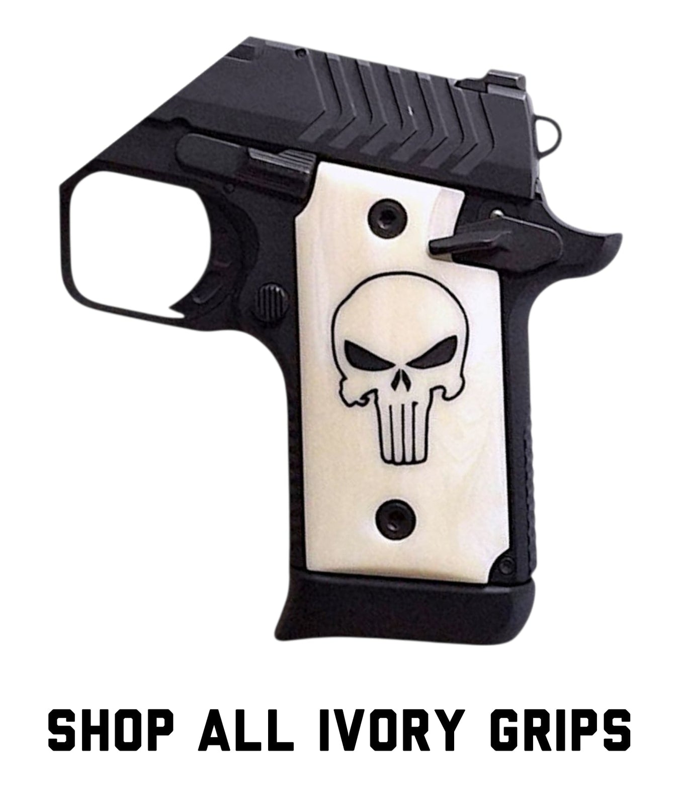 Antler, Horn, & Ivory Springfield Armory 911 9mm Grips