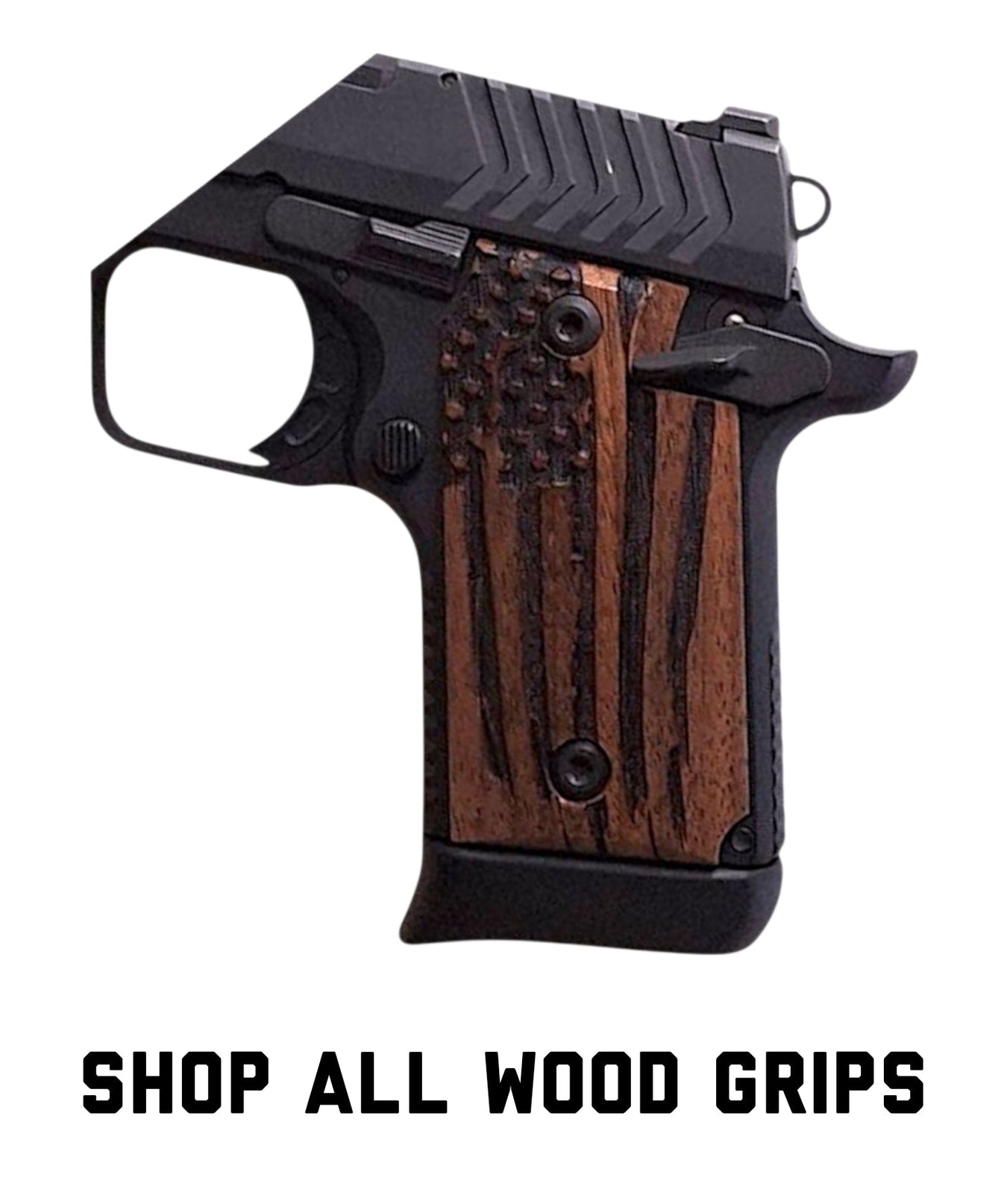 Wood Springfield Armory 911 9mm Grips