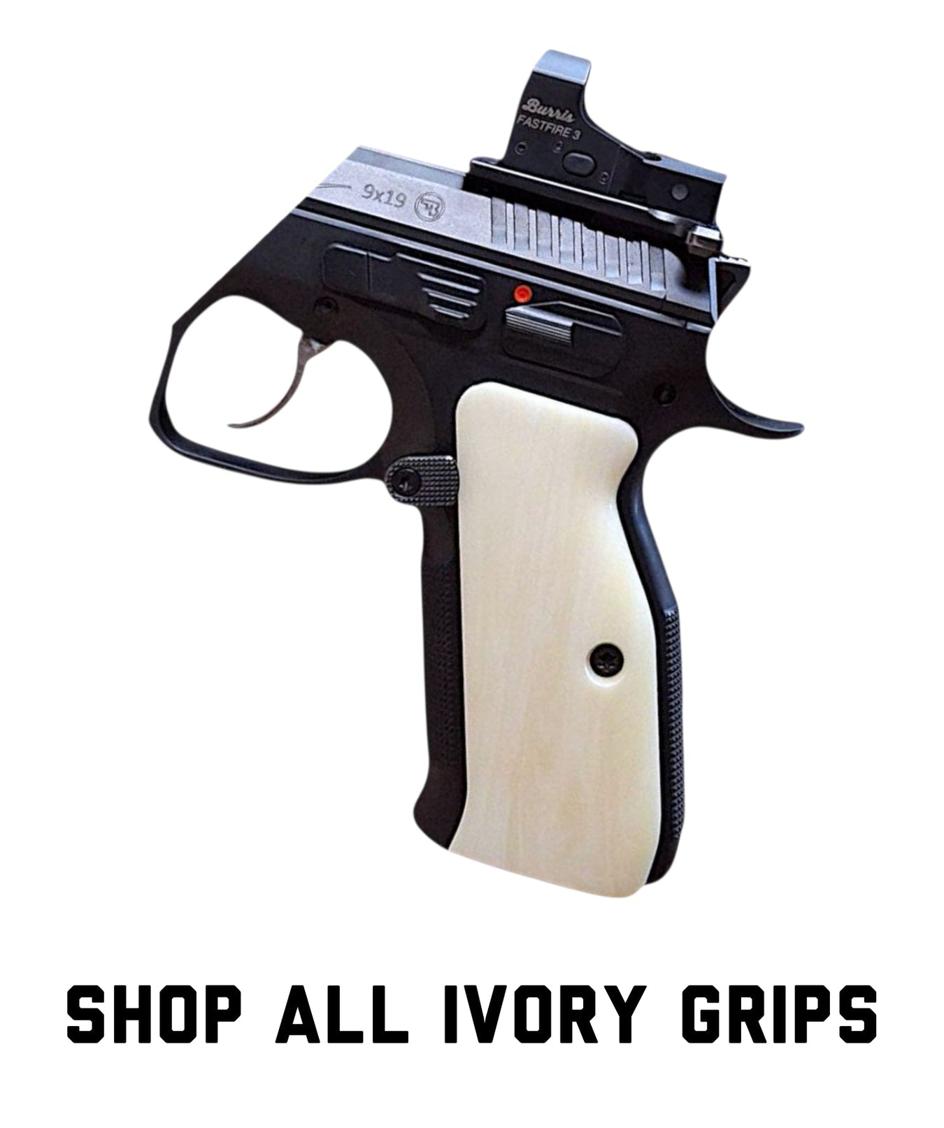 Antler, Horn, & Ivory CZ-75 Grips