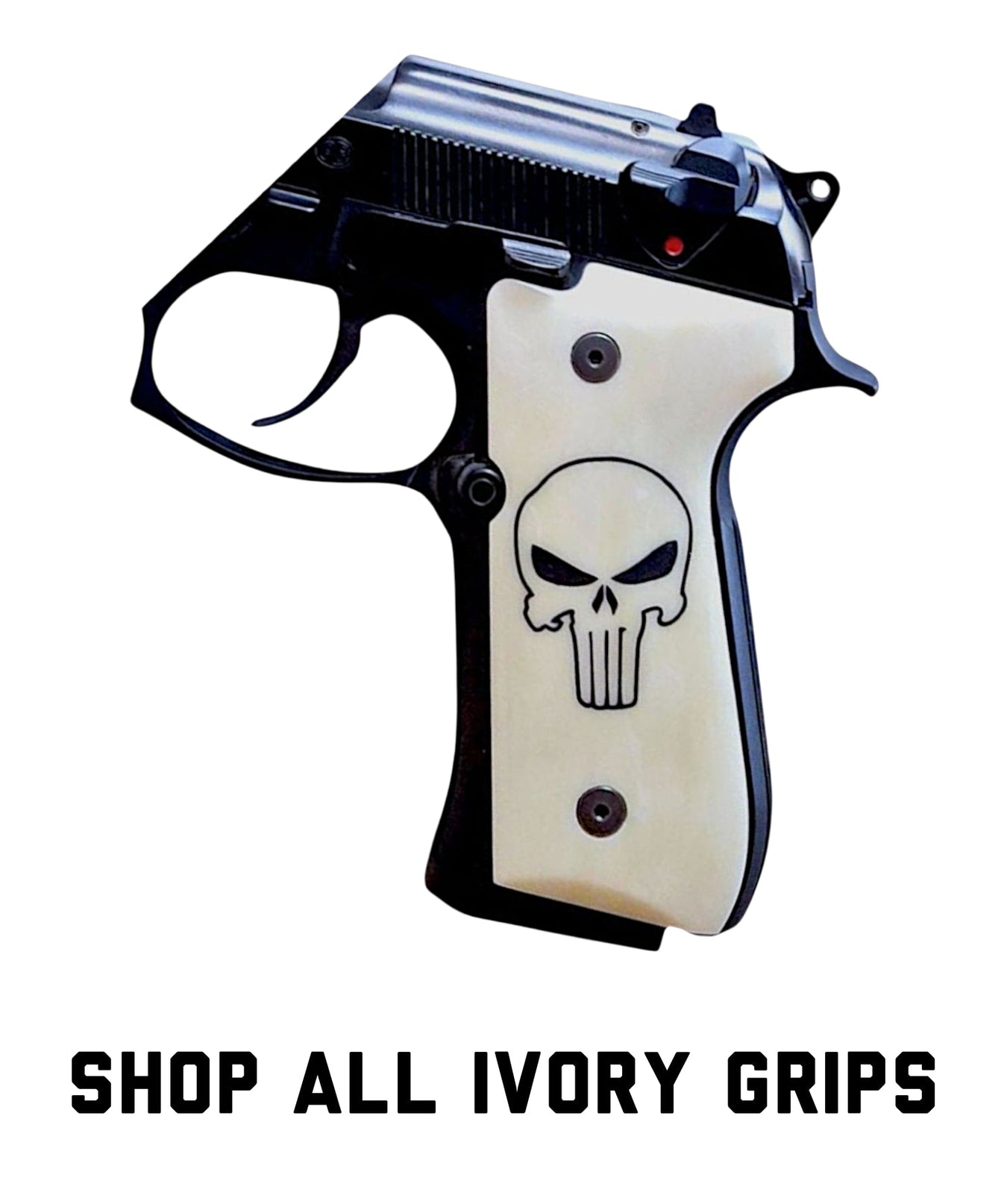 Horn, Antler, & Ivory Beretta 92fs Grips