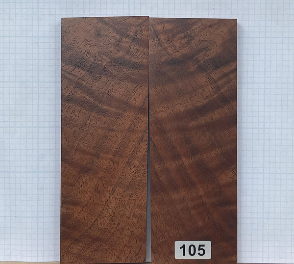 Figured American Black Walnut Custom scales #105