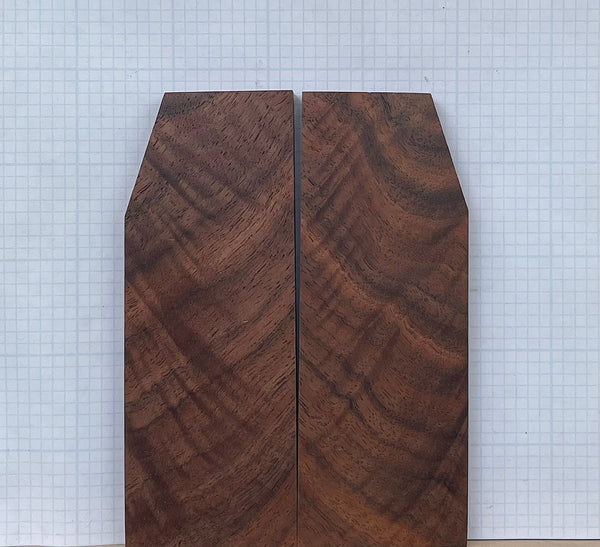Figured American Black Walnut Custom scales #107