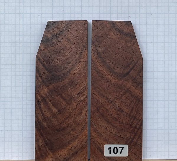 Figured American Black Walnut Custom scales #107