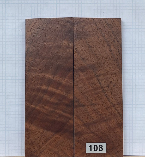 Figured American Black Walnut Custom scales #108