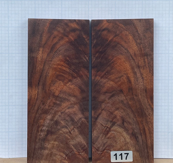 Figured American Black Walnut Custom scales #117