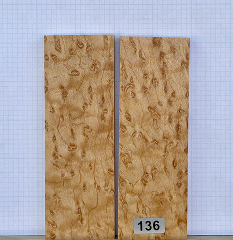 Birdseye Maple Custom scales #136