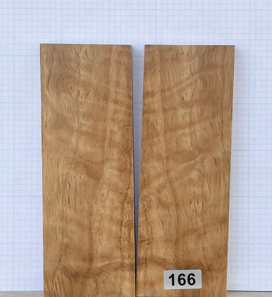 Curly White Oak Custom scales #166